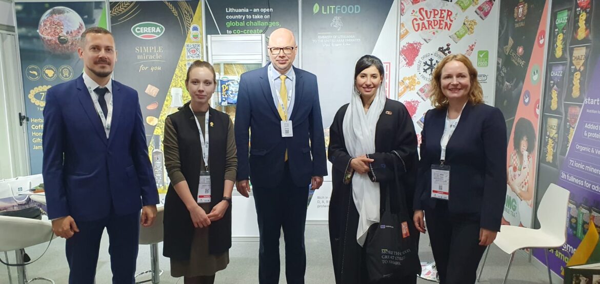 بحث التعاون بين غرفة تجارة ابوظبي وليتوانيا في مجال صناعة الاغذية