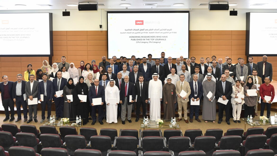 زكي نسيبة: نجاح الباحثين المُتميّز يؤكد على صحّة استراتيجية جامعة الإمارات 2023-2026